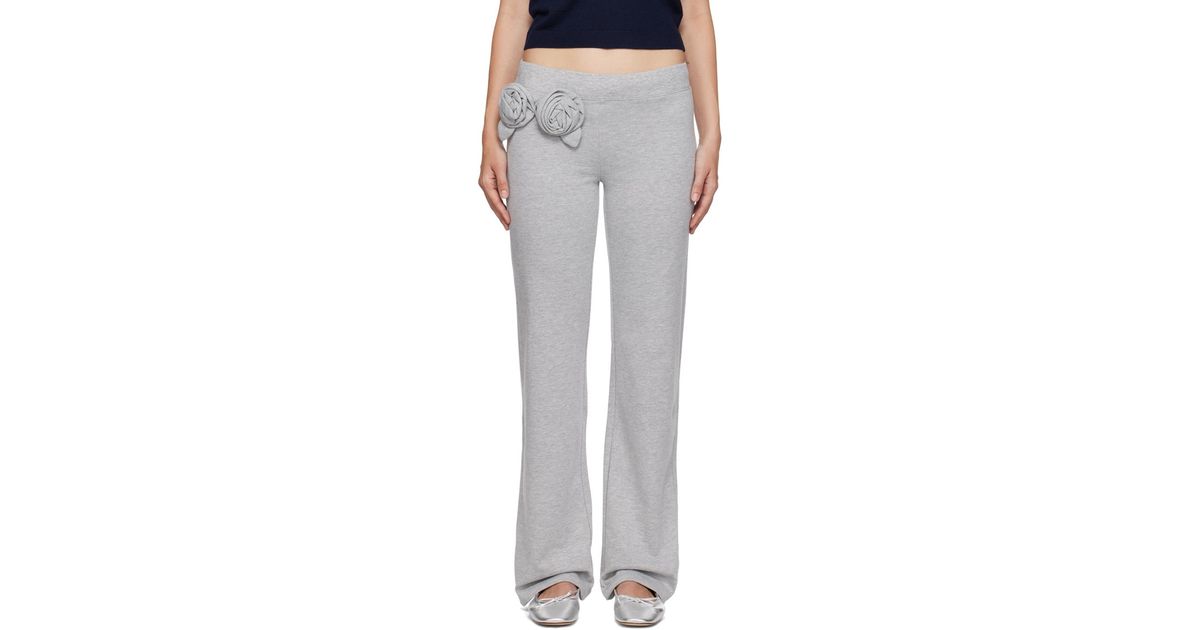Sandy Liang 関税込 Hilton スウェットパンツ Sandy Liang グレー Hilton スウェットパンツ ブラック | Lyst