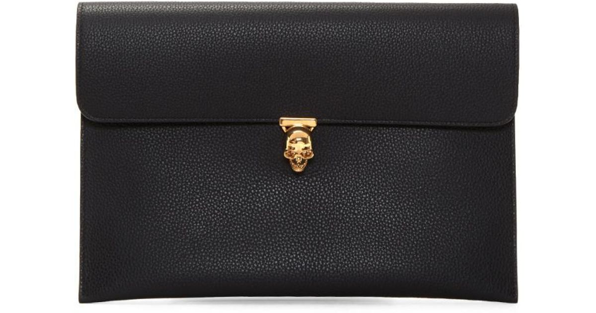 Alexander Mcqueen Skull Envelope Clutch 2024 www.alhudapk