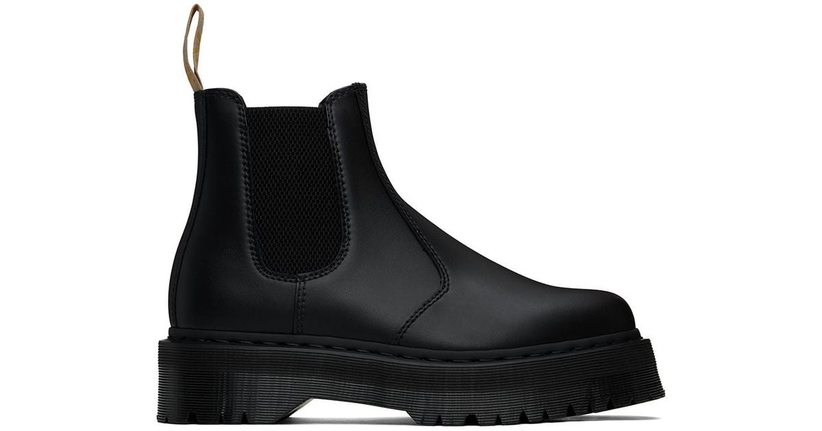 Dr. Martens Vegan 2976 Felix Platform Chelsea Boots in Black for Men Lyst UK