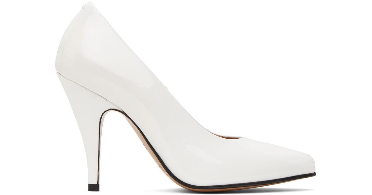 Basic white heels sale