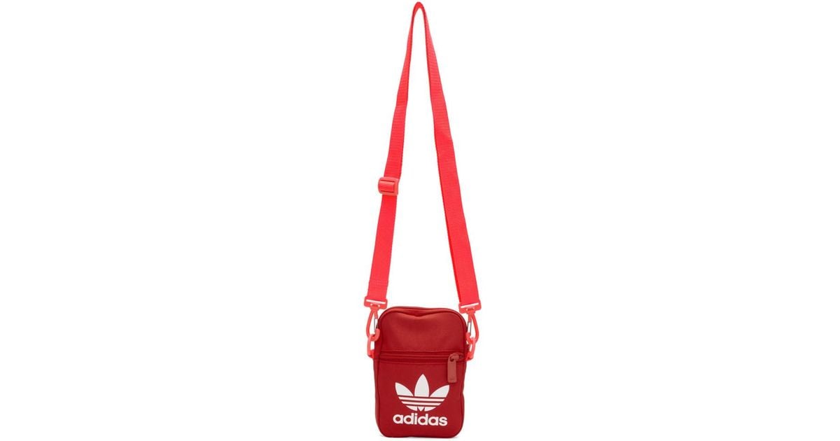 adidas trefoil festival bag pink