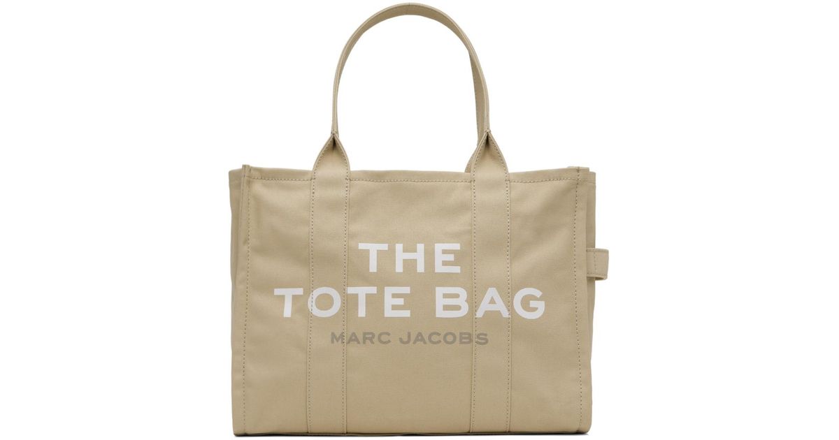 Marc Jacobs 'the Large Tote' Tote in Natural | Lyst UK