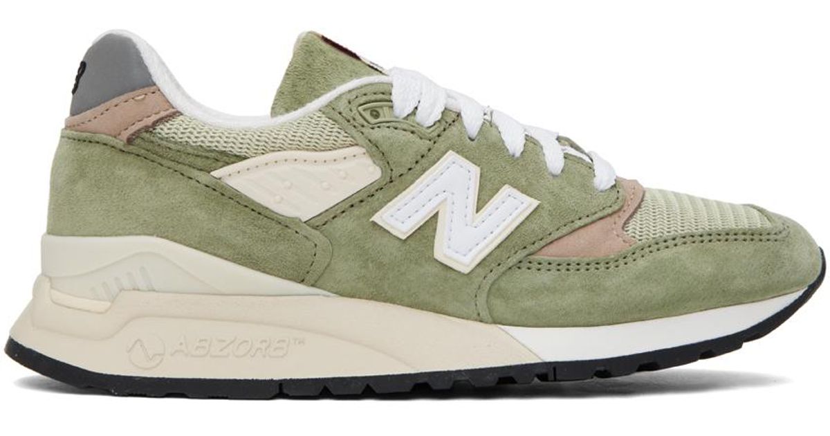 New balance 998 sale green