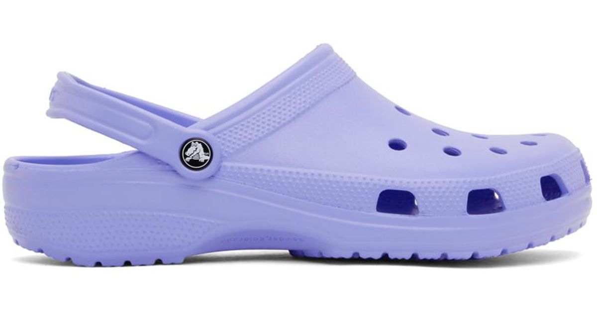 Crocs™ Purple Classic Clogs for Men
