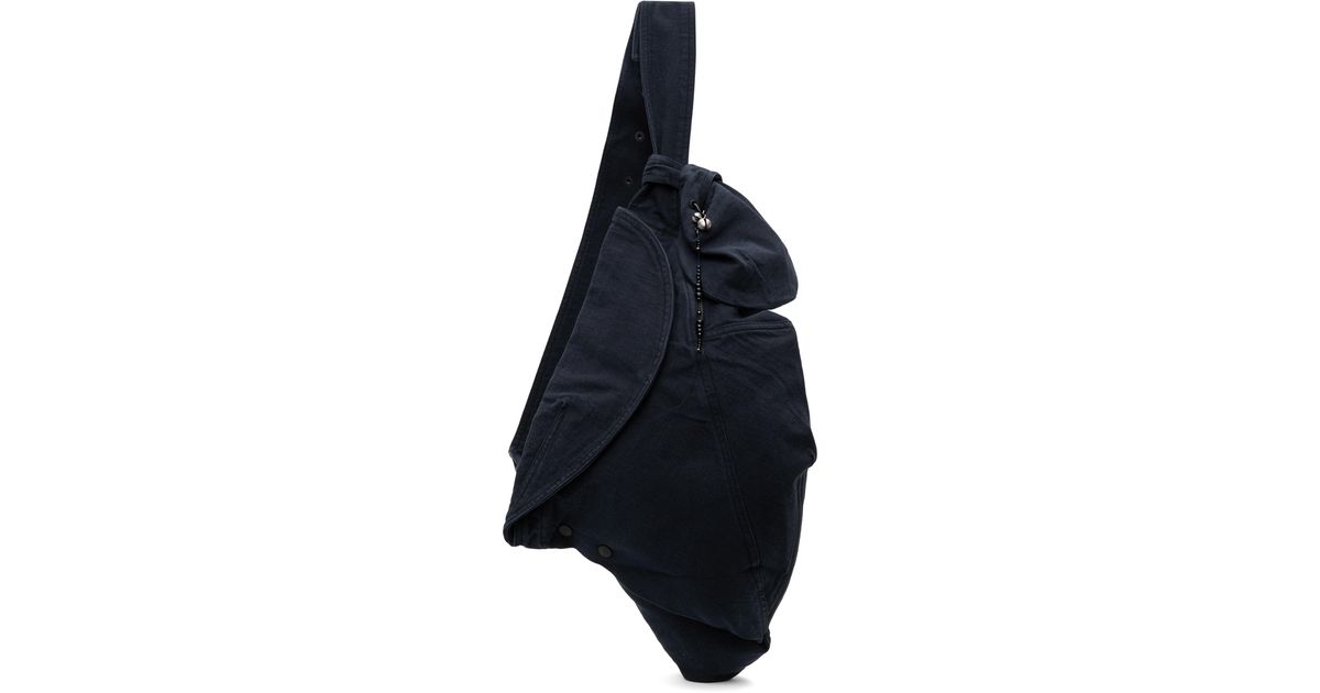 メンズ Hyein Seo ネイビー Folded クロスボディバッグ ブルー | Lyst