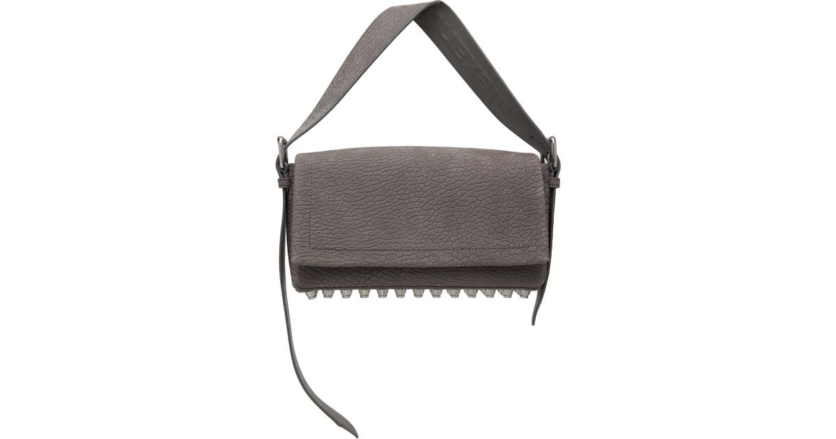 Alexander Wang ☆グレー ミディアム Ricco フラップ バッグ Alexander Wang グレー ミディアム Ricco フラップ バッグ