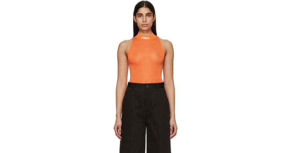 heron preston bodysuit