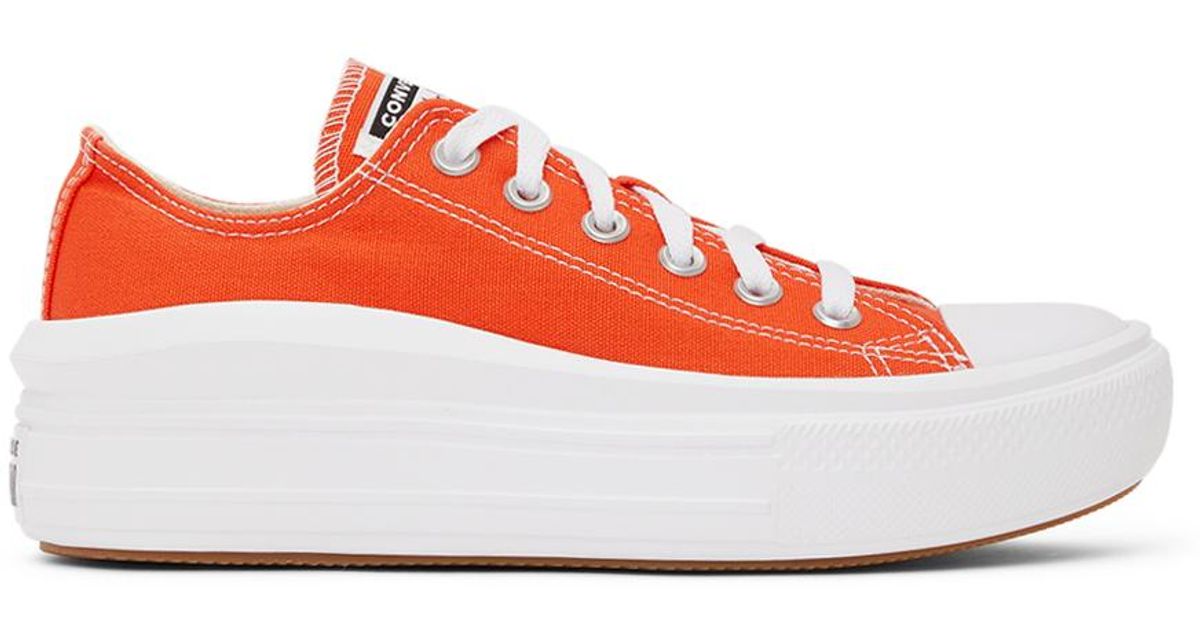 メンズ Converse オレンジ \u0026 ホワイト Chuck 
