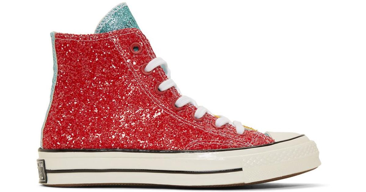 JW Anderson Rubber Red Converse Edition 