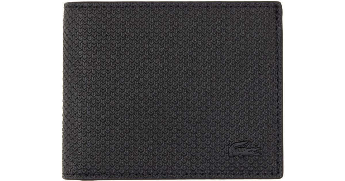 Lacoste Chantaco Wallet in Black for Men Lyst UK