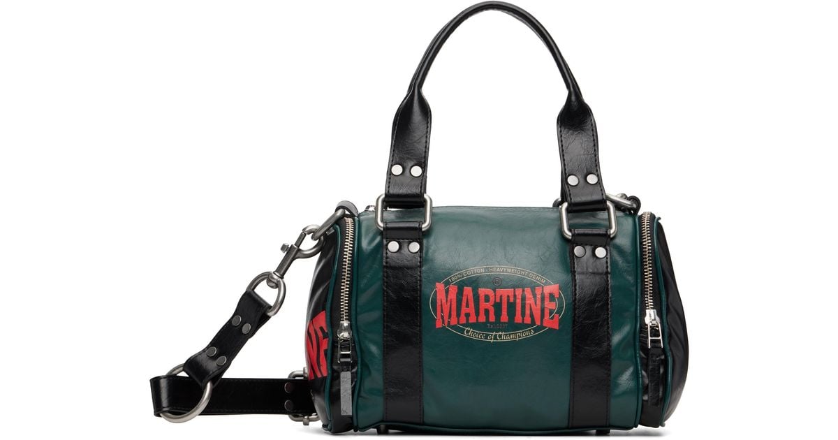 Martine Rose Mini Sports Bag in Black | Lyst