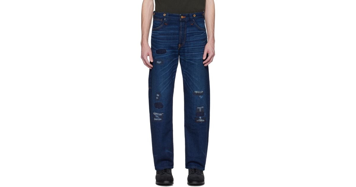 RRL Vintage 5-Pocket Keating Jeans in Blue for Men | Lyst