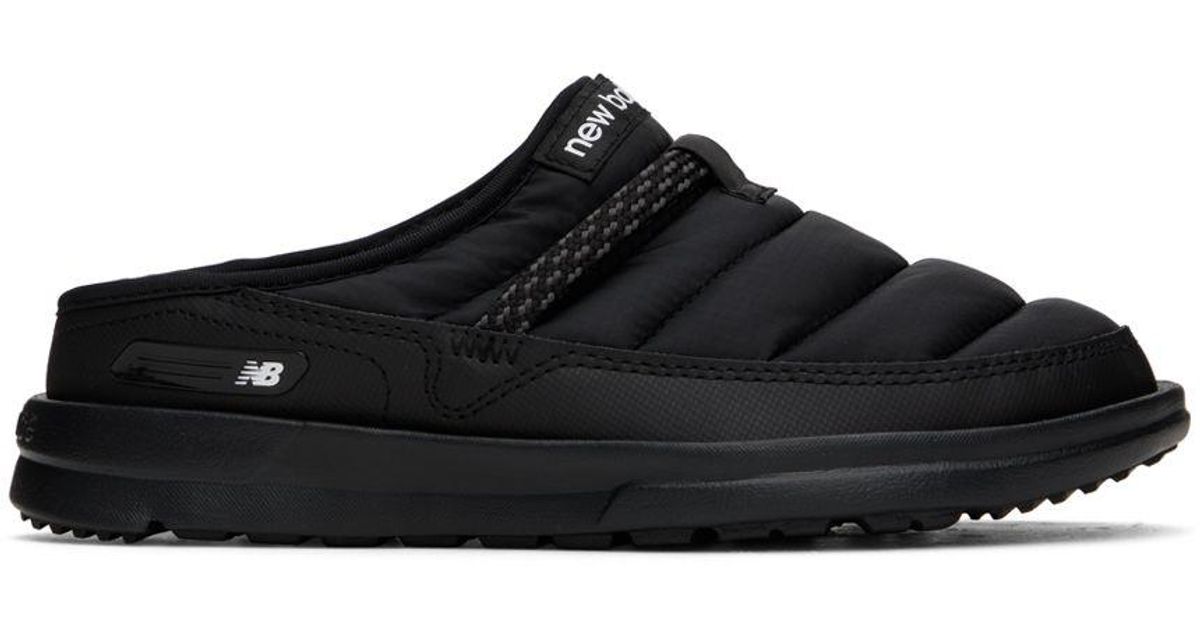 New Balance Caravan Mule Moc V2 Loafers in Black | Lyst