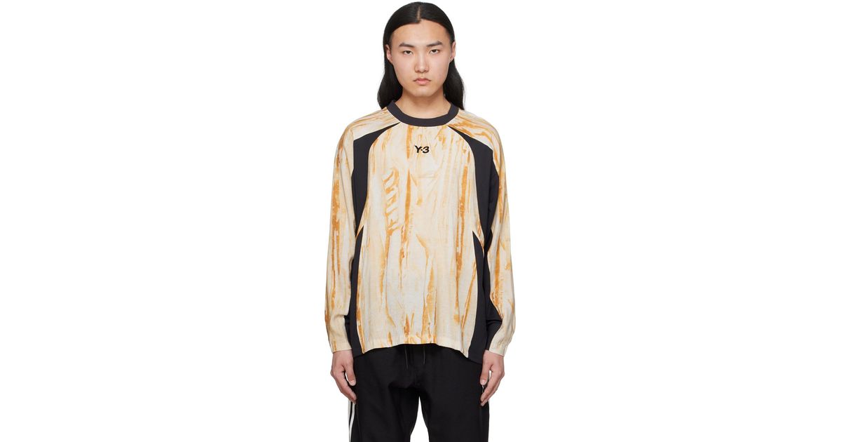 Y-3 Rust Dye Long Sleeve Tee ロンT adidas-Y-3-Rust-Dye-Long-
