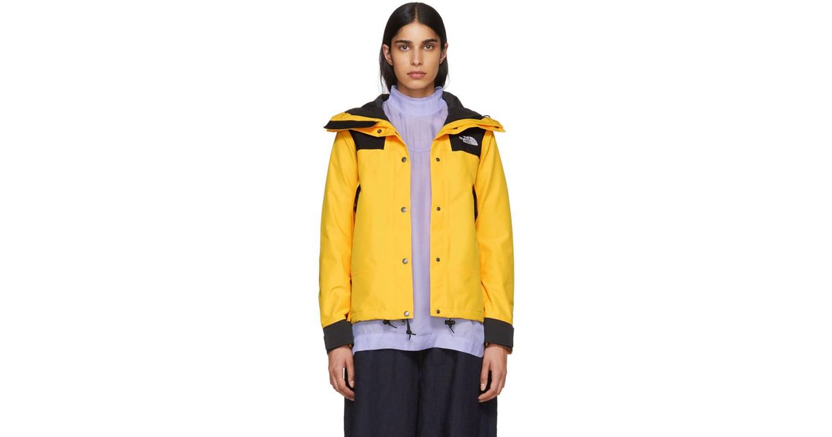 the north face 1990 mountain jacket yellow
