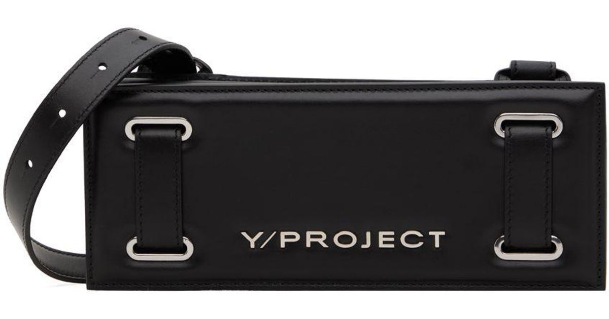 Y. Project Mini Accordion Bag in Black Lyst
