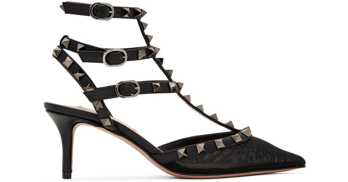 valentino mesh heels