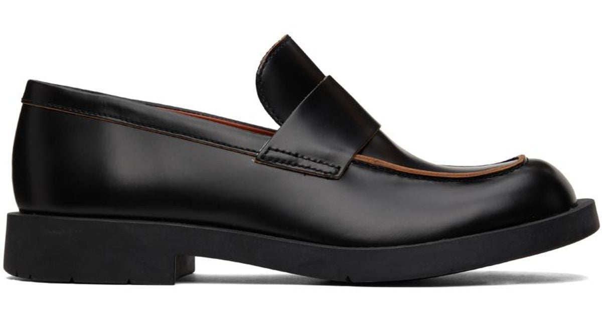 CAMPERLAB Leather Mil 1978 Loafers in Black | Lyst