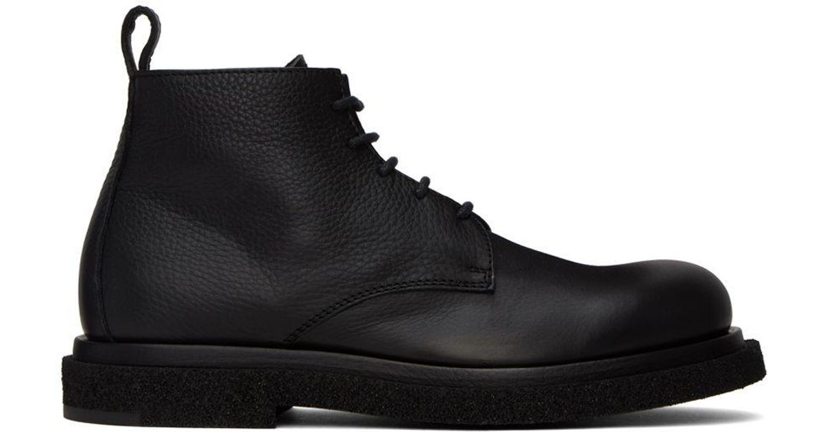 Officine Creative Black Tonal 010 Boots for Men | Lyst