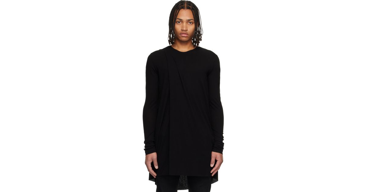 Julius Deploy Long-Sleeve T-Shirt in Black for Men | Lyst Australia