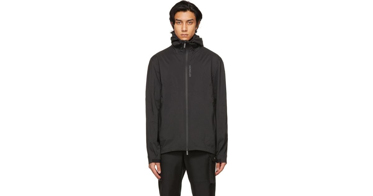 Moncler Synthetic Black Matt Black Girel Jacket for Men | Lyst