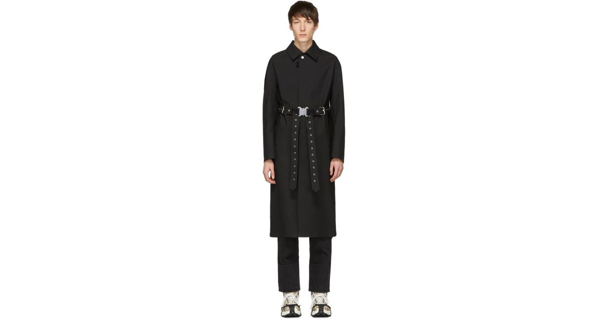 1017 ALYX 9SM Black Mackintosh Edition Formal Coat for Men | Lyst