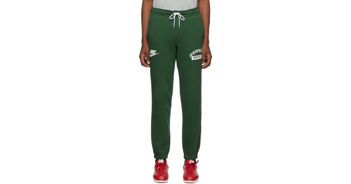 Pantalon de survetement vert Hawkins High edition Stranger Things Nike pour  homme en coloris Vert | Lyst