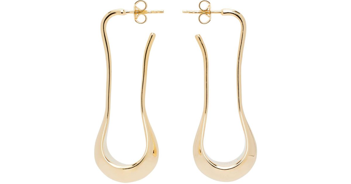 Lemaire long drop earrings best sale