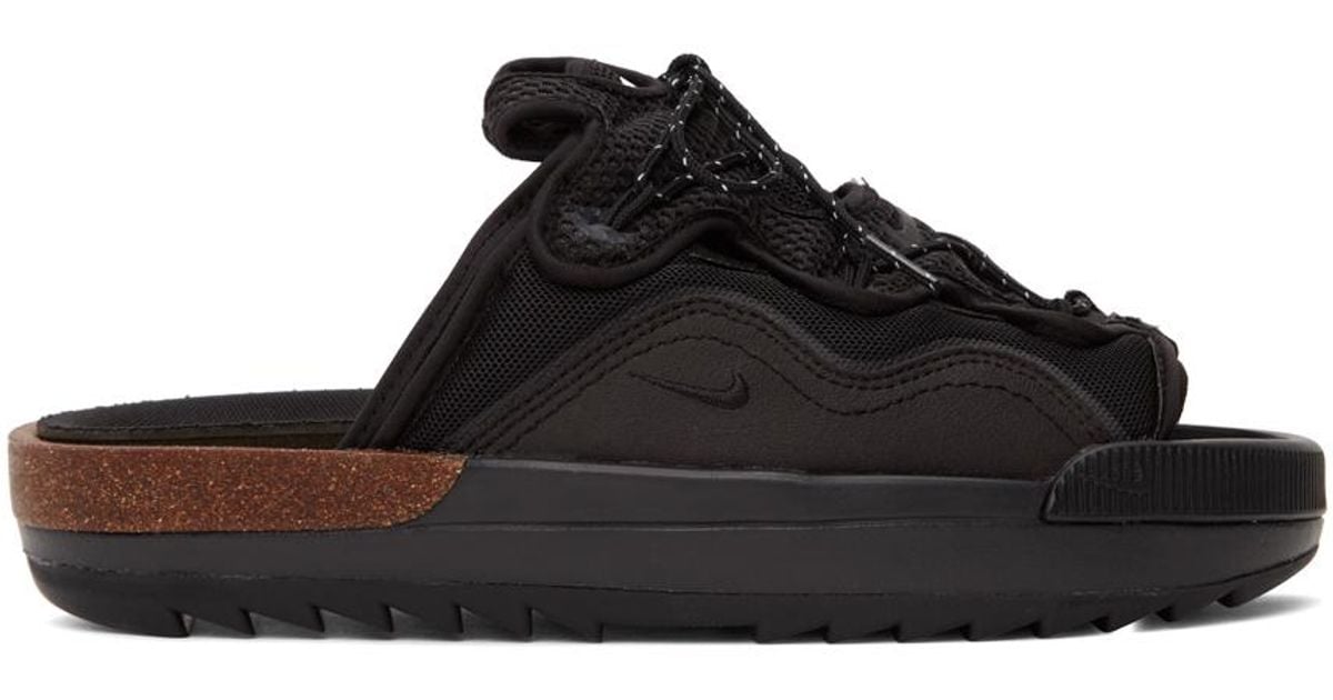 Nike Rubber Black Offline 2.0 Sandals for Men Lyst