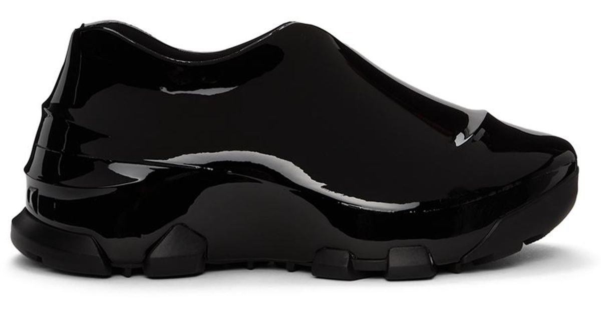 Givenchy Rubber Shiny Monumental Mallow Low Sneakers in Black - Lyst