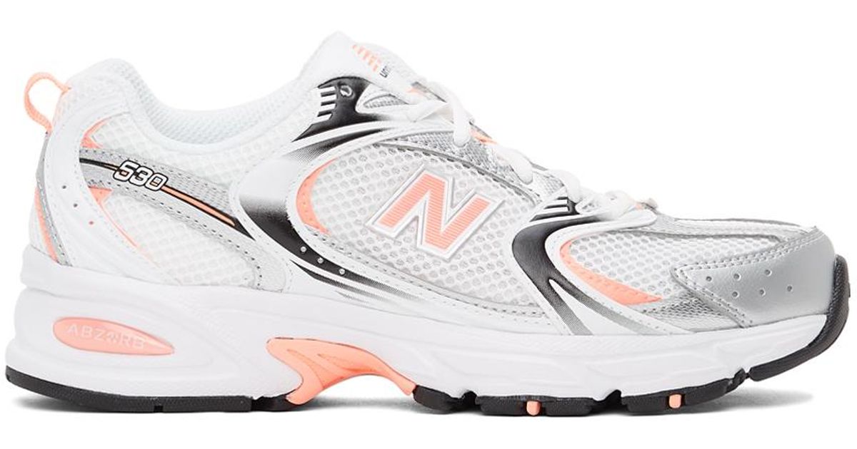 New Balance Rubber White Pink 530 Sneakers Lyst new-balance-rubber-white-pink-530-sneakers-lyst