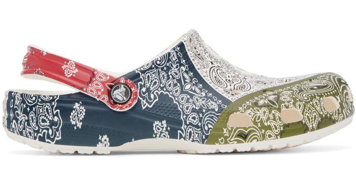 Crocs™ Color Classic Bandana Clogs in Black for Men Lyst