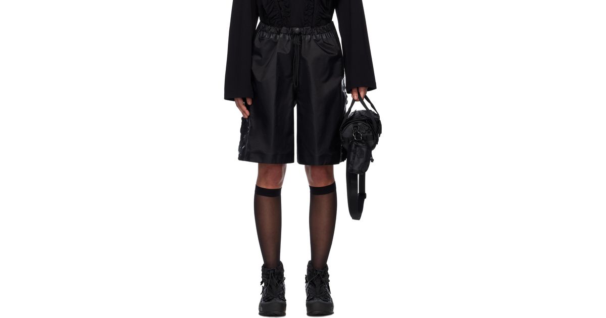 Cecilie Bahnsen The North Face X Nylon Shorts in Black | Lyst