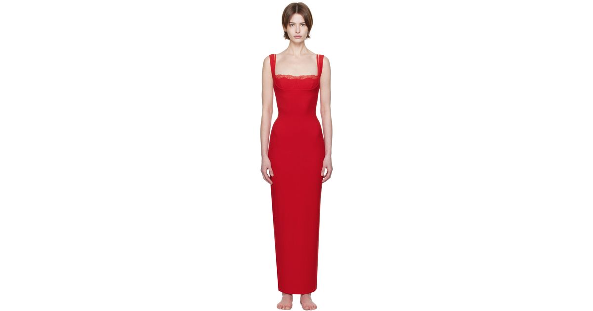 skims soft lounge lace tank dress Skims Soft Lounge Lace Tank Dress