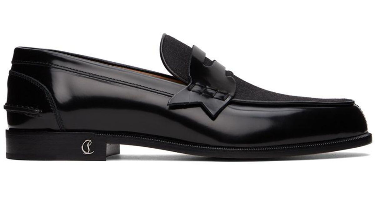 Christian Louboutin No Penny Loafers in Black for Men | Lyst