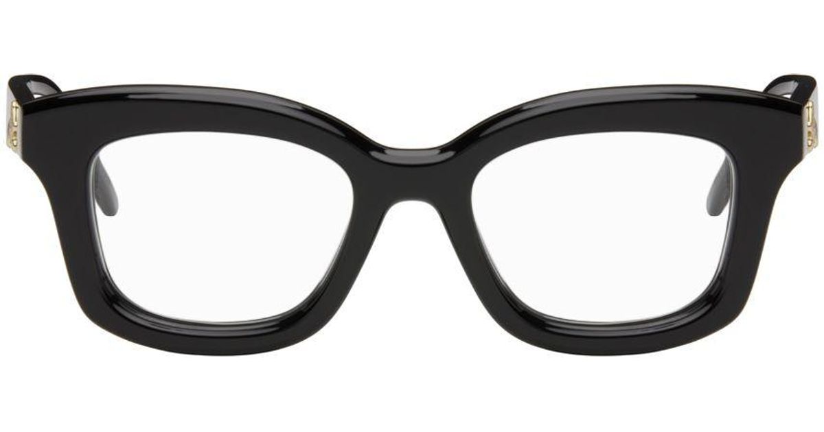 Loewe Black Cateye Glasses Lyst