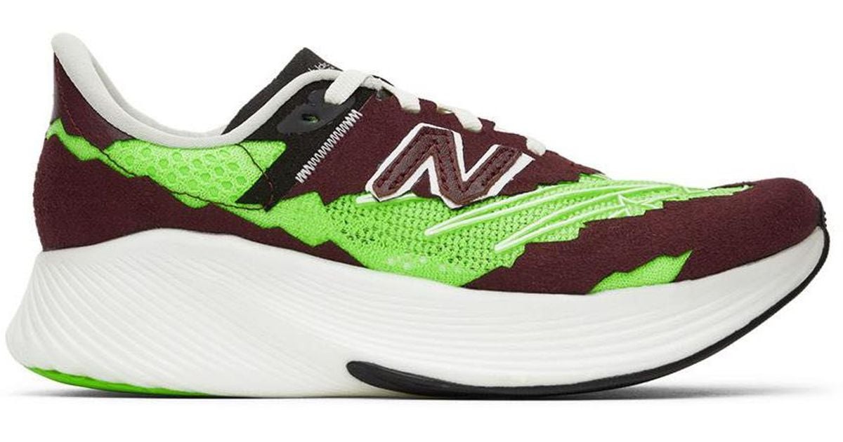 New Balance Stone Island Edition Rc Elite Sneakers in Burgundy (Red