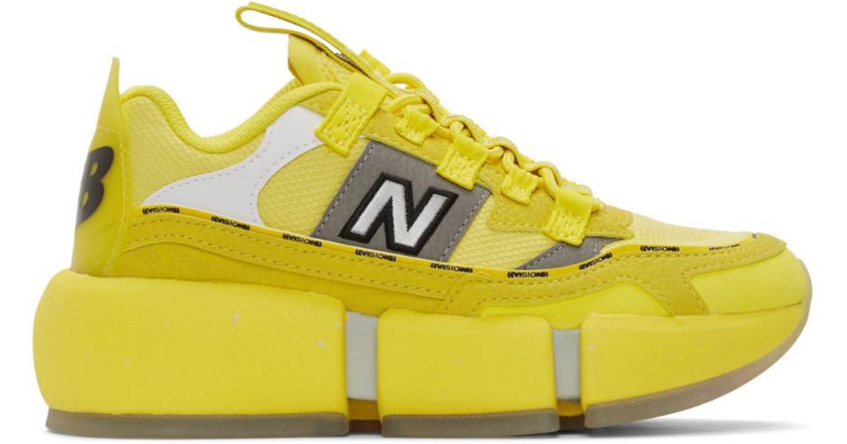 New Balance Rubber Yellow Jaden Smith Edition Vision Racer Sneakers - Lyst