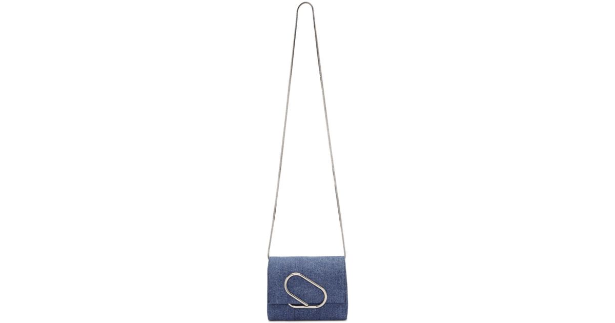 Phillip 3 Denim Micro Sac A Alix Blue En Lyst Lim Bandouliere Bleu 1 nvN0mw8
