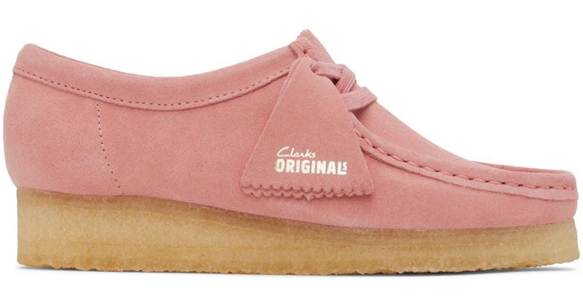 Clarks Wallabee Chaussures plates à lacets en daim pour