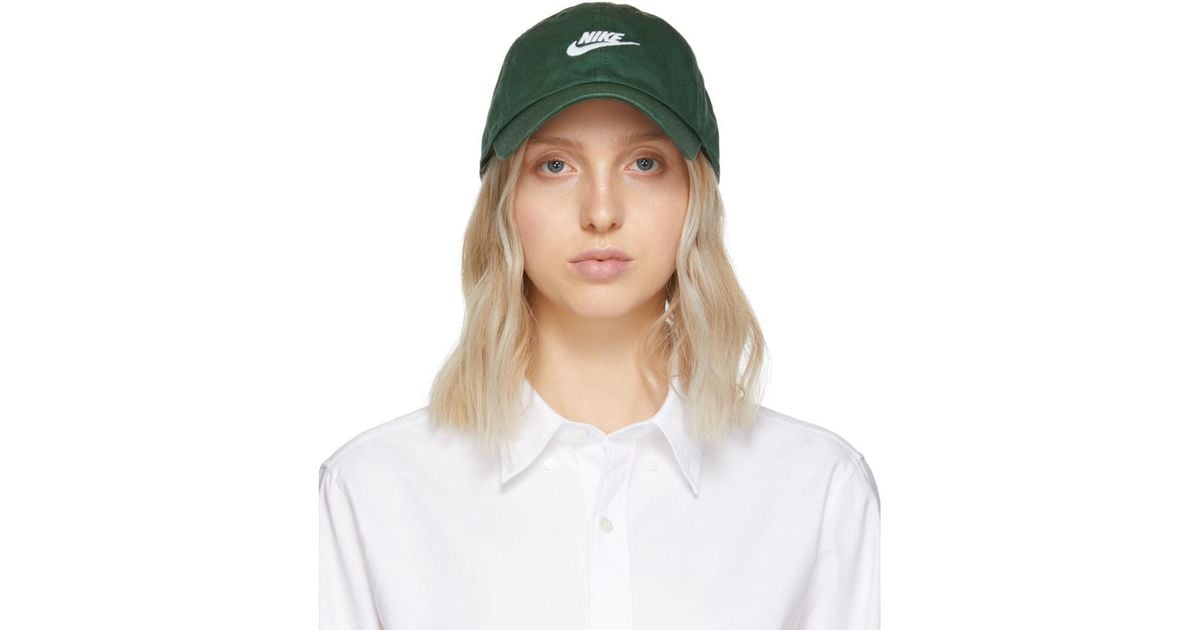 nike heritage 86 hat green