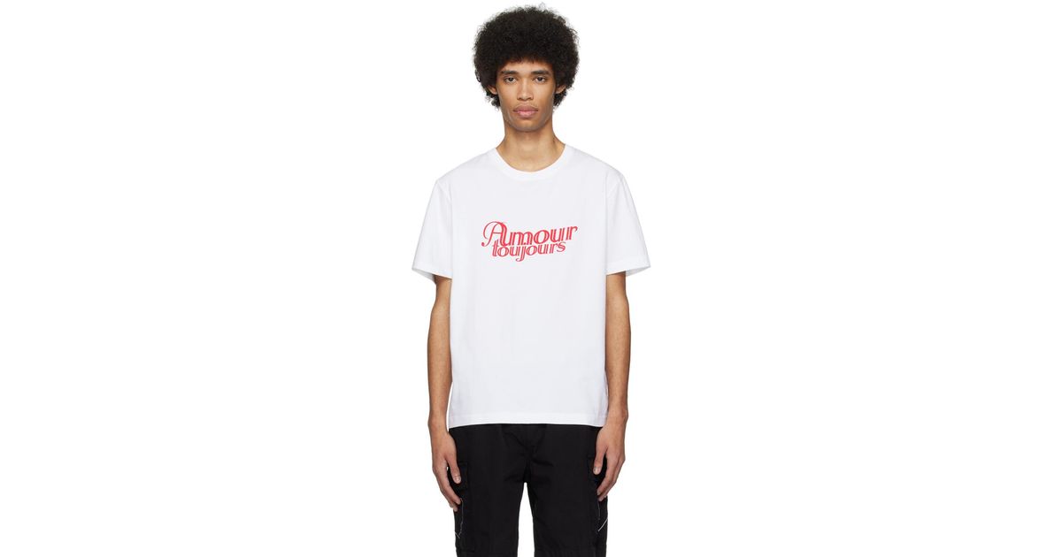 【関税込み】Carne Bollente ホワイト Ex Files Tシャツ Carne Bollente - Ex Files T-Shirt in White - SS25ST0102