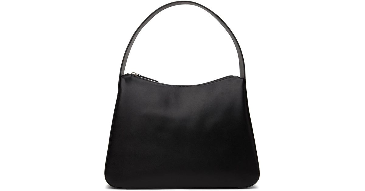 NOTHING WRITTEN Ferry Leather Bag in Black | Lyst