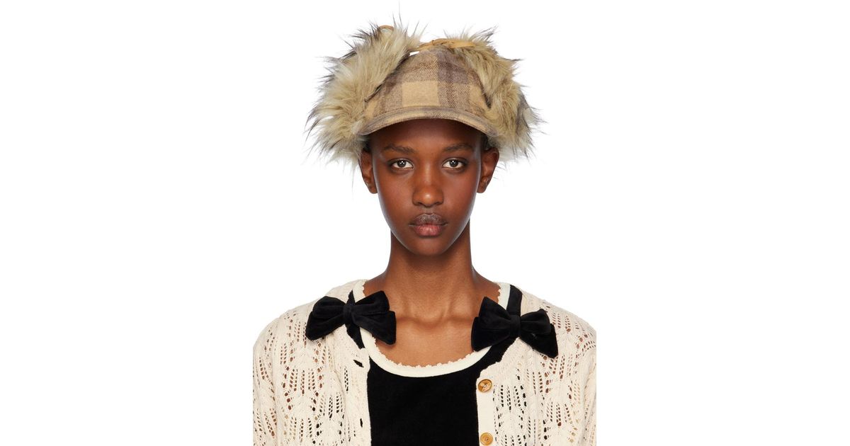 OPEN YY FUR CAP aespa ニンニン着用　ファーキャップ　帽子 OPEN YY FUR CAP aespa ニンニン着用 ファーキャップ 帽子 - メルカリ