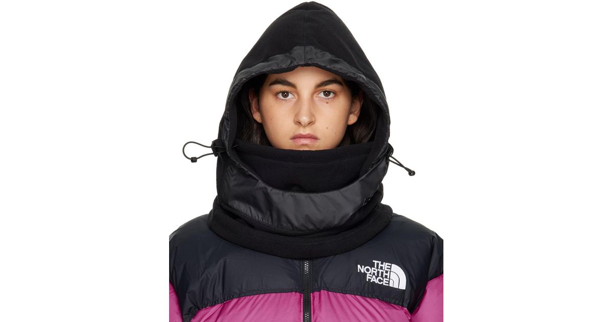 The North Face Black Whimzy Powder Hood Beanie | Lyst UK