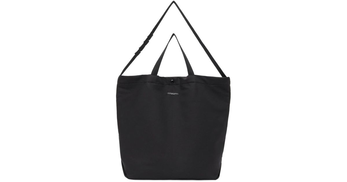 Engineered Garments Black Cotton Carry All Tote For Men Lyst