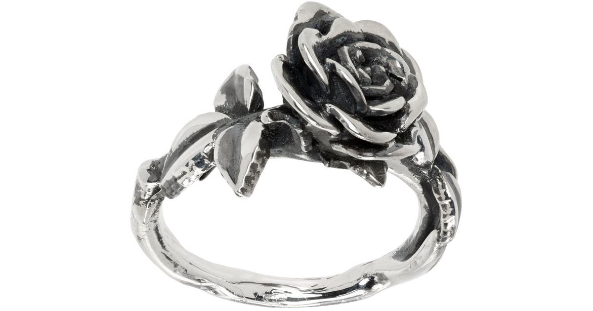 【関税込み】Enfants Riches Deprimes Rose リング Enfants Riches Deprimes Rose Ring in Metallic for Men | Lyst