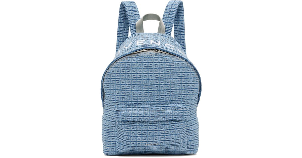 Givenchy Blue Essential U Backpack for Men | Lyst