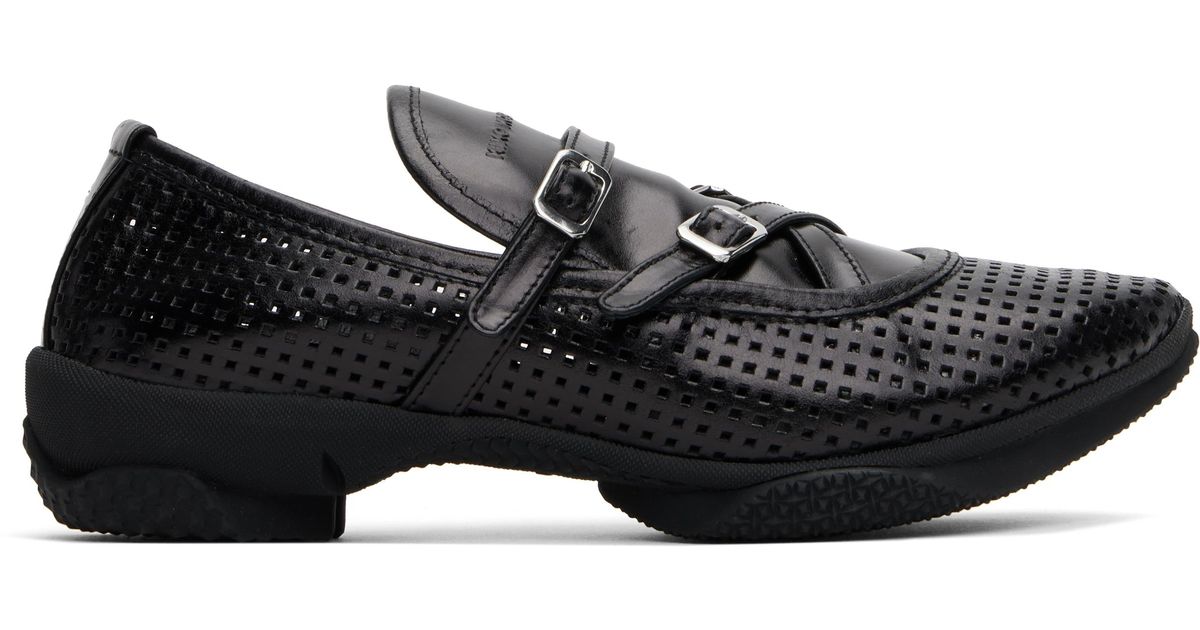 Kiko Kostadinov Sonia Buckled Loafers in Black | Lyst UK