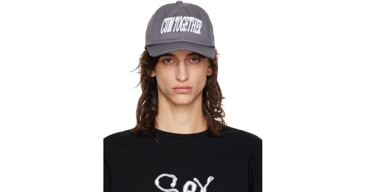 Carne Bollente CUM TOGETHER cap キャップ Carne Bollente – Cum Together! Cap Dark Grey
